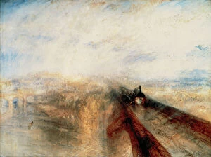 Landscapes Gallery: J.M. W. Turner (1775-1851). British painter. Rain, Steam an