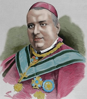 Joaquim Lluch i Garriga (1816-1882). Catholic priest, bishop Joaquim Lluch i Garriga (1816-1882). Catholic priest, bishop