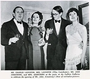 John and Benita Armstrong with Charles & Elsa Laughton John and Benita Armstrong with Charles & Elsa Laughton