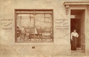 John Bews shop front in Guernsey, Channel Islands John Bews shop front in Guernsey, Channel Islands