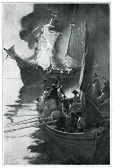 John Brown and Co. sink British Revenue Cutter Gaspee John Brown and Co. sink British Revenue Cutter Gaspee