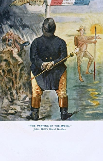John Bull standing at the parting of the ways John Bull standing at the parting of the ways