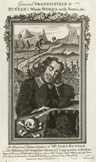 John Bunyan Print: English Preacher and Writer