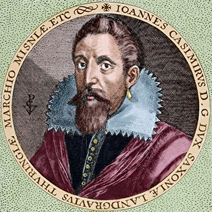 John Casimir, Count Palatine of Simmern (1543-1592). Engravi John Casimir, Count Palatine of Simmern (1543-1592). Engravi