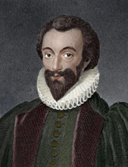 Cleric Gallery: John Donne (1572- 1631) English poet and cleric in the Churc