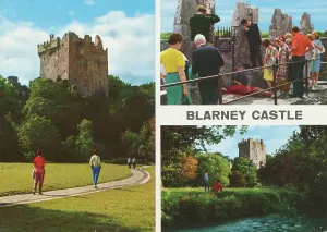 Blarney Castle Prints: Blarney Castle Print, County Cork, Ireland circa 1960s