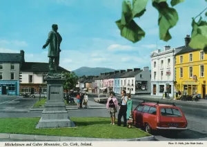 Prints of Mitchelstown and Galtee Mountains, County Cork, Republic of Ireland. circa 1970s Republic Of Ireland Prints: Mitchelstown and Galtee Mountains Print, County Cork, Ireland circa 1970s