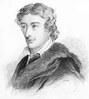 Poet Prints: John Keats Print by Mary Evans Prints Online