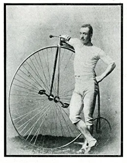 John Keen, champion pennyfarthing cyclist John Keen, champion pennyfarthing cyclist