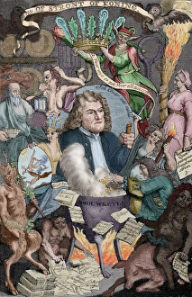John Law (1671 A?i? 1729). Scottish economist. Dutch satiri John Law (1671 A?i? 1729). Scottish economist. Dutch satiri