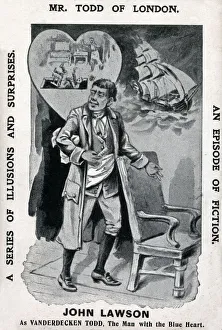 John Lawson as Mr Todd of London, Vanderdecken Todd, The Man with the Blue Heart John Lawson as Mr Todd of London, Vanderdecken Todd, The Man with the Blue Heart