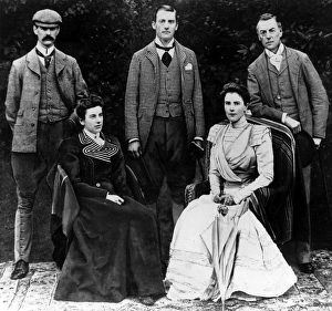Joseph Chamberlain and Family at Highbury, 1889 Joseph Chamberlain and Family at Highbury, 1889