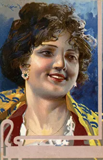 Jovial Italian Woman - Portrait - smiling