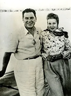 Juan Domingo Peron and Eva Duarte de Peron Juan Domingo Peron and Eva Duarte de Peron