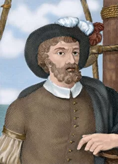 Juan Sebastian Elcano (1476-1526). Spanish explorer