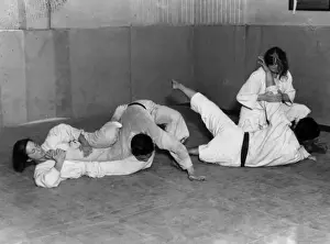 Jujitsu Class, 8 September 1932 Print