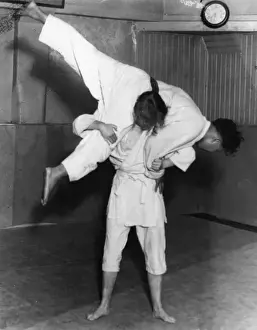 Jujitsu Throw Print, 8 September 1932