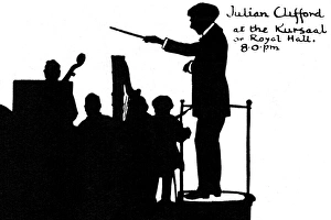 Julian Clifford conducting at the Royal Hall, Harrogate Julian Clifford conducting at the Royal Hall, Harrogate
