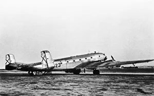 <b class=qtipBold><figcaption>Junkers Ju-290 A-6</figcaption></b><br>Spanish Airforce Junkers Ju-290A-6 Parked in Spain Date: 1945<br><em>© aviation-images.com / Mary Evans Picture Library</em> Junkers Ju-290 A-6