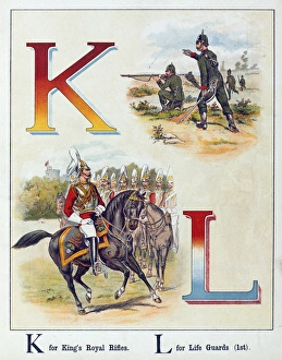 K for Kings Royal Rifles L for Life Guards (1st) K for Kings Royal Rifles L for Life Guards (1st)