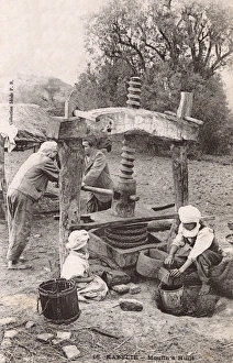 Kabyle Olive Oil Press - North Eastern Algeria Kabyle Olive Oil Press - North Eastern Algeria