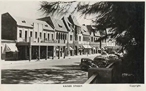 Kaiser Street in Windhoek, south west Africa