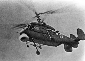 <b class=qtipBold><figcaption>Kamov Ka-25</figcaption></b><br>Russian Navy Kamov Ka-25 Helicopter Date: 1980s<br><em>© aviation-images.com / Mary Evans Picture Library</em> Kamov Ka-25