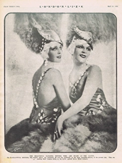 The Karlowena sisters from the Savoy Hotel Cabaret, 1928 The Karlowena sisters from the Savoy Hotel Cabaret, 1928