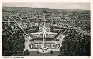 Karlsruhe, Germany - the Fan City Karlsruhe, Germany - the Fan City