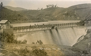 Kateri Bund Dam and Bridge, Karnataka, India Kateri Bund Dam and Bridge, Karnataka, India