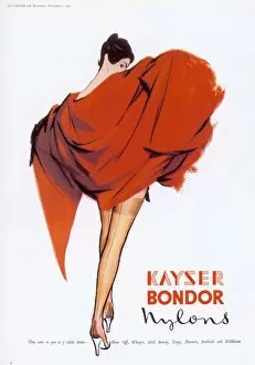 Fashion Gallery: Kayser Bondor Nylons advertisement
