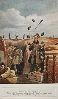 Platoon Gallery: Keeping his Hand In