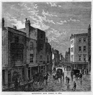 Kensington High Street History Prints: Kensington High Street