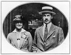 King Alexander I of Greece and his wife King Alexander I of Greece and his wife