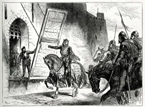 King Edward II of England turned away from Stirling Castle after losing the Battle of King Edward II of England turned away from Stirling Castle after losing the Battle of