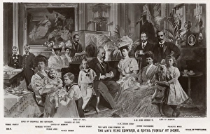 King Edward VII and extended family - Buckingham Palace King Edward VII and extended family - Buckingham Palace