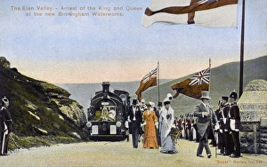 King Edward VII at new Birmingham Waterworks - Elan Valley King Edward VII at new Birmingham Waterworks - Elan Valley
