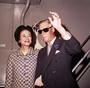King Edward VIII with Wallis Simpson King Edward VIII with Wallis Simpson