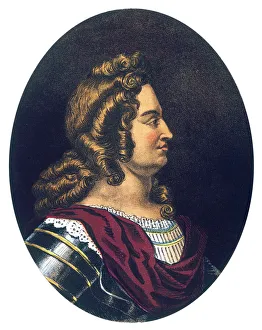 <b class=qtipBold><figcaption>King George II</figcaption></b><br>GEORGE II, KING OF ENGLAND Reigned from 1727 to 1760.<br><em>© Mary Evans Picture Library/DOUGLAS MCCARTHY</em> King George II