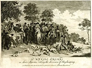 King George III and Queen Charlotte Stag Hunting King George III and Queen Charlotte Stag Hunting