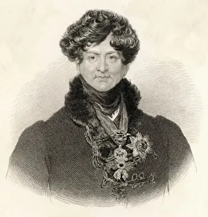 <b class=qtipBold><figcaption>King George Iv/1828</figcaption></b><br>KING GEORGE IV OF ENGLAND Head & shoulders, full face, wearing a coat with a fur collar<br><em>© Mary Evans Picture Library</em> King George Iv/1828