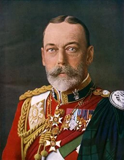 Epaulettes Gallery: King George V as Colonel-in-Chief of Black Watch