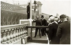 King George V opening bridge over River Clyde, Glasgow King George V opening bridge over River Clyde, Glasgow