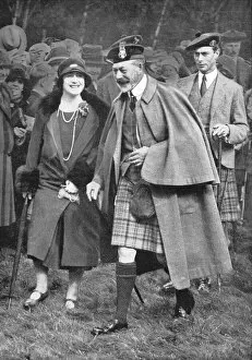 Regal Collection: King George V in Scottish dress