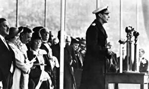 Ibrox Collection: King George VI opens Empire Exhibition, Glasgow 1938