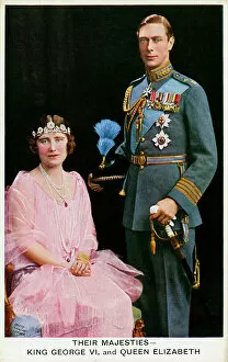 Regal Collection: King George VI and Queen Elizabeth