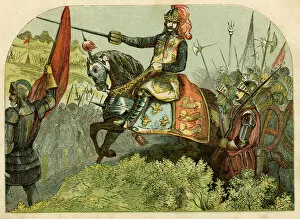 Military Collection: King Henry V at the Battle of Agincourt