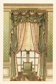 King Louis XVI-style wall hanging, circa 1900 King Louis XVI-style wall hanging, circa 1900