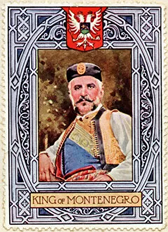 Stamp Collection: King of Montenegro / Stamp