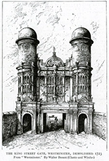 1723 Gallery: The King Street Gate, Westminster